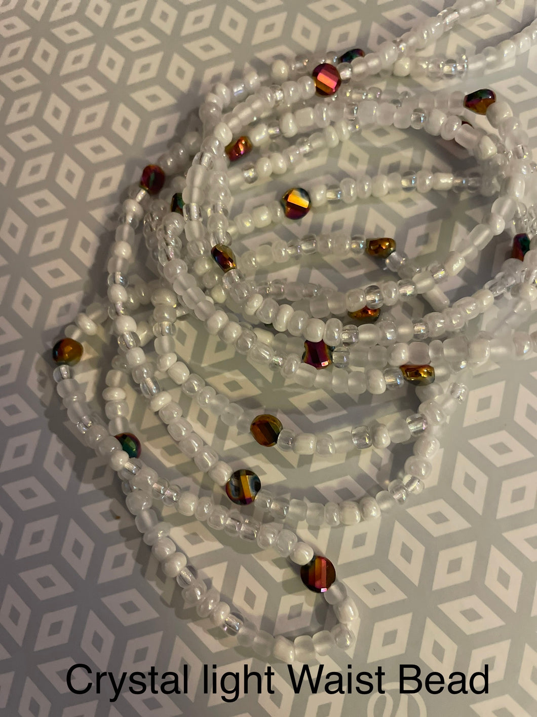 Crystal Light Waist Bead